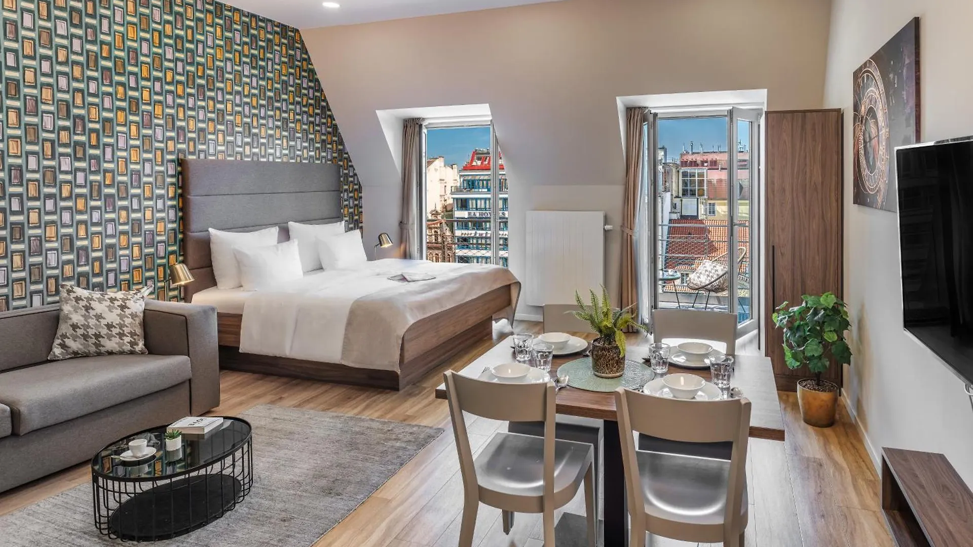 Vn17 Rooftop Suites By Adrez Praha Česká republika